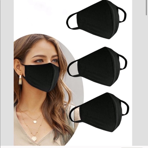 Accessories - MADE IN USA, Black Unisex Face Mask